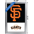 thumbnail image 3 of MLB San Francisco Giants - Logo 22 Wall Poster, 22.375" x 34" Framed, 3 of 5