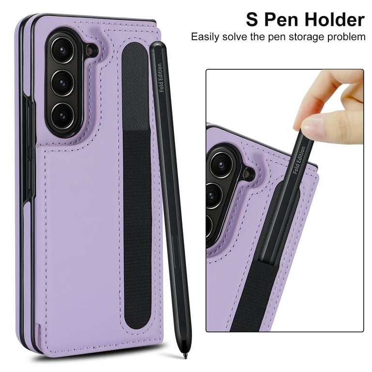 for Samsung Galaxy Z Fold 7 Folding Case, Classic Thin Slim