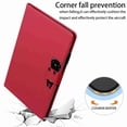 thumbnail image 6 of Decase for Amazon Fire Max 11 (13th Generation, 2023 Release) Slim Tablet Shell,Cute Patter Tri-Fold Stand Full Body Protection Cover Case with Anti-Slip Strips for Amazon Fire Max 11,Red, 6 of 7
