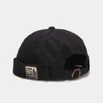 thumbnail image 6 of Mens Docker Cap Brimless Skullcap Sailor Cap Rolled Cuff Retro Beanie Hat, 6 of 10