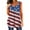 White, variant on OAVQHLG3B 4th of July Outfits for Women American Flag T Shirt Summer Tops for Women Sleeveless Love Heart O-Neck Patriotic Shirts Printing Relaxed Tops