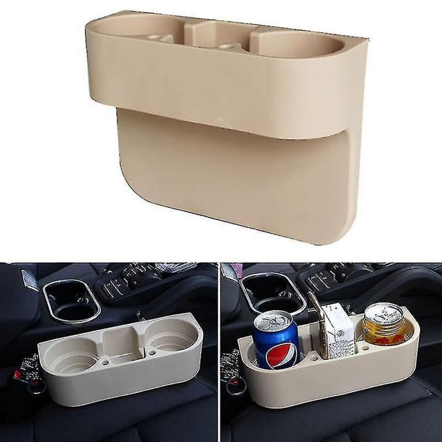 Portavasos para coche, espacio para asiento de coche, taza de agua, botella de bebida, lata, organizador de llaves de teléfono, soporte de almacenamiento, accesorios de estilo de coche