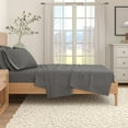 thumbnail image 6 of Great Bay Home Cotton Blend Flannel Sheet Set, Full, 4 Pieces, 6 of 6
