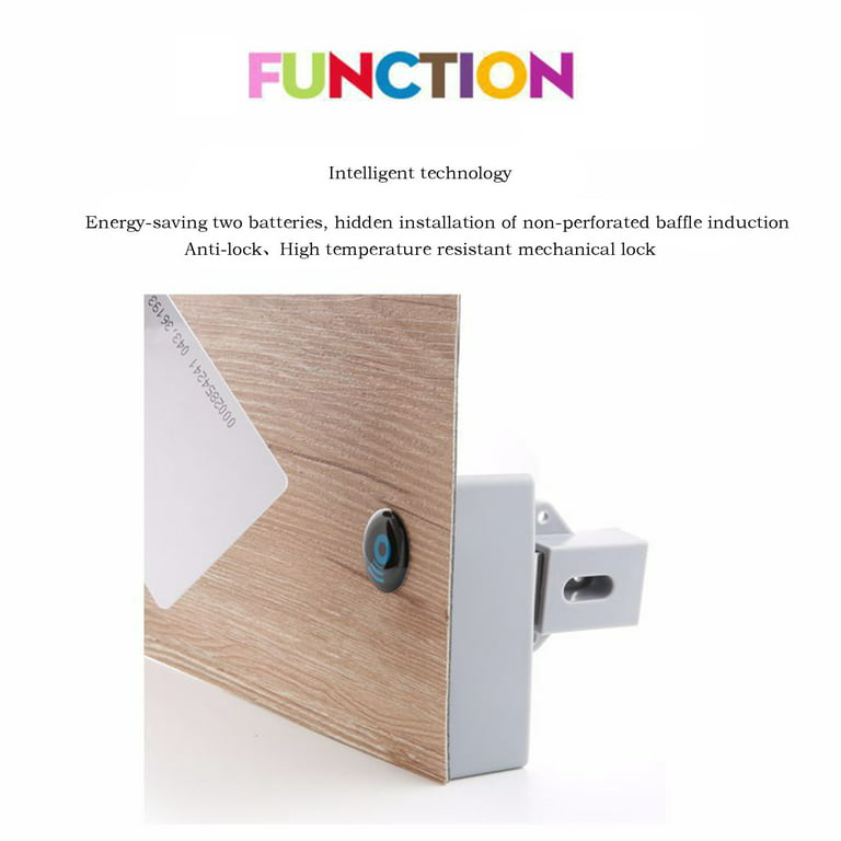 Invisible Electronic Cabinet Lock