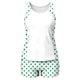 thumbnail image 5 of Ropa Interior Y Sujetadores Conservadores de Dos Piezas Conjunto de Traje de Baño con Sujetador Acolchado sin Mangas Cuello Redondo Traje de Baño Impreso Casual, 5 of 9