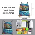 thumbnail image 2 of Xecao Sea World for Drawstring Bags,Pull String Backpack Bags,String Bag Sackpack, 2 of 6