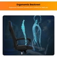 thumbnail image 5 of Dkelincs PC Gaming Chair Ergonomic Office Chair PU Leather Adjustable Computer Chair with Lumbar Support & Armrest (Blue, IND), 5 of 7