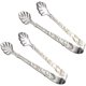 thumbnail image 1 of Pinzas de cocina de acero inoxidable, 2 uds., pinzas para hielo, pinzas para azúcar rosa, cubo de azúcar para caramelo LingWen 9024715708120, 1 of 1