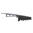 thumbnail image 4 of DA5934W Series Door Window Awning Canopy Made of  0.137 Inch Thick Crystal Solid Polycarbonate Sheet and Aluminum Alloy with Valance in size of 59" Wide x 34" Deep for Wooden Wall House, 4 of 7