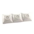 thumbnail image 3 of Gibson  Home Village Vines 13.5In Ceramic 3 Section Tray in Red, 3 of 5