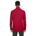 thumbnail image 2 of Men's Fusion ChromaSoft™ Pique Quarter-Zip - CLASSIC RED - 5XL, 2 of 3