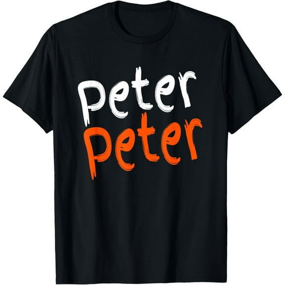 Peter Peter Pumpkin Eater Couples Halloween Costume T-shirt T-Shirt