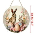 thumbnail image 2 of Qwtwty Mobile Phone Chains Easter Wooden Hanging Welcome Doorplate Festive Background Wall Decoration Wooden Crafts, 2 of 2