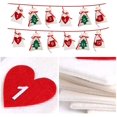 thumbnail image 1 of Christmas Countdown Fabric Advent Calendar 12 Days Countdown Xmas H..._Perfect Gift, 1 of 3