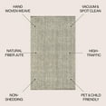 thumbnail image 3 of JONATHAN Y NRF102C-18 Pata Hand Woven Chunky Jute Gray 12 ft. x 18 ft. Area Rug, Bohemian Transitional, Pet Friendly, Stain Resistant, Easy to Clean, for Living Room; Kitchen, Bedroom, 3 of 5