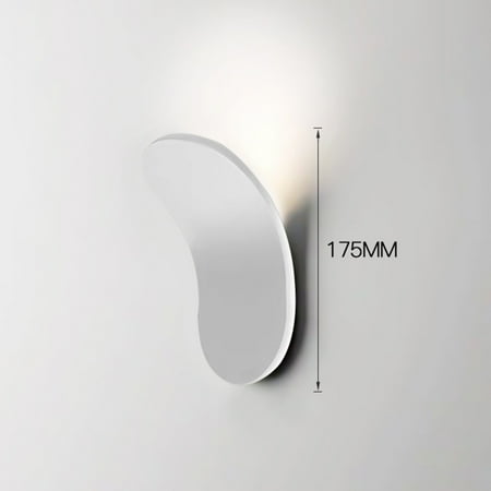 

Homeex Creative Modern Minimalist Living Room Wall Lamp White