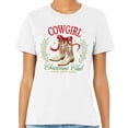 thumbnail image 2 of Cowgirl Christmas Club Shirt Unisex Large White, 2 of 5