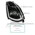 thumbnail image 3 of Spec-D Tuning Black Projector Headlights w/ Sequential LED Strip Compatible with 2003-2007 Infiniti G35 Coupe, Left + Right Pair Headlamps Assembly, 3 of 5