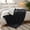 Black, variant on IR Imperial Rooms Sherpa Blanket Soft & Warm Reversible Navy Blue Twin Size 60 × 80 inches