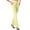 Light Yellow, variant on Women's High Waisted Flare Leggings, Yoga Pants with Tummy Control, Stretchy Workout Pants, Business Casual Trousers for Office, Gym and Daily Wear-Blue