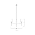 thumbnail image 6 of Z-Lite 3033-6 Emily 6 Light 38" Wide Chandelier - Nickel, 6 of 7