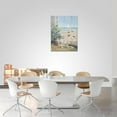 thumbnail image 5 of Beach Bathroom Wall Art Coastal Flower Turtle Butterfly Pictures Bathroom Wall Decor Floral Bathroom Canvas Prints Painting Beach Decorations Framed Artwork for Bathroom Bedroom 12"x16", 5 of 6
