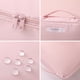 thumbnail image 3 of Bolsa de maquillaje portátil de viaje para hombres y mujeres, bolsa de almacenamiento de artículos de tocador portátil de gran capacidad, 3 of 5
