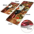 thumbnail image 6 of Farmhouse Kitchen Mat Set of 2 Anti Fatigue, Cushioned Wine Kitchen Rugs and Mats Non Skid Washable Absorbent, Rustic Kitchen Rug Comfort Mat Set for Kitchen Home, 17'''' x 47'''' + 17'''' x 30'''', 6 of 6