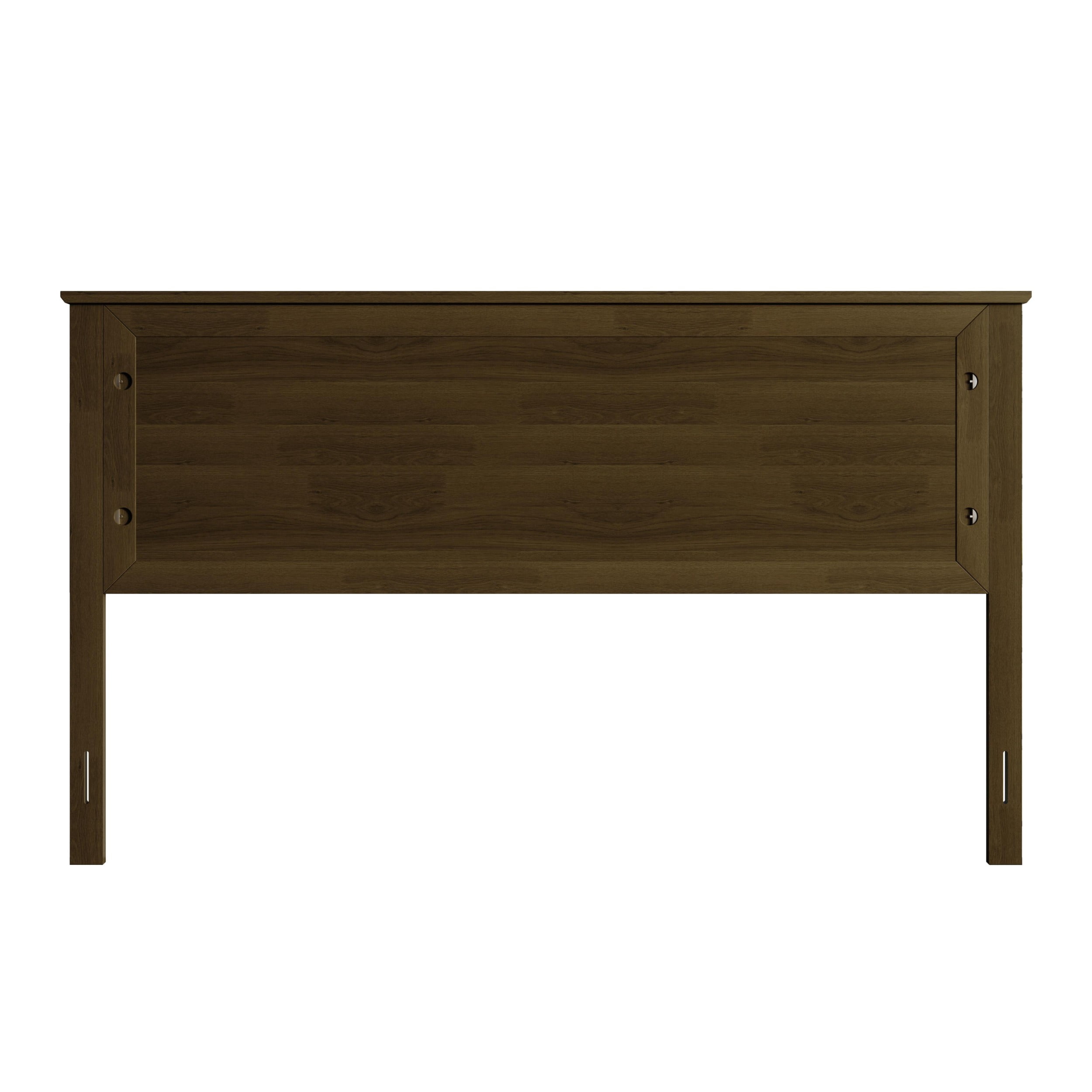 Home Design Raleigh King Wood Headboard, Brown