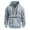 Gray, variant on Admvng Hoodies for Men Casual Sports Pullover Solid Color Zipper Pocket Long Sleeve Hooded Sweatshirts Top, Size M-3XL