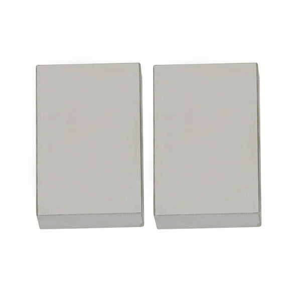 ALL-CARB 1-2-3 Blocks No Holes Matched Pair Hardened Steel Precision Replacement for Milling Machine