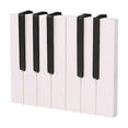 thumbnail image 1 of Piano Wooden Coat Racks Piano Hook Wall Decoration Rack Storage Hanging Key Rings Coat Backpack Hanger for Wall Brass Bunny Head Bars for Clothes No Screws Light Hanger Pro Hook Pack Heavy Wall Hooks, 1 of 3