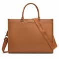 thumbnail image 3 of Wrangler Laptop Tote Bag for Women Western Style Work Crossbody Bag, Cow-Brown, 3 of 7