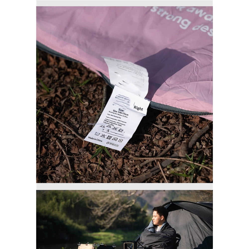 Ultralight Backpacking Sleeping Bag , 0.507lbs（230g）, Waterproof & Machine Washable, 2-Way Zipper for Teens,Couples,Women,Men Compact for Hiking/Camping
