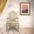 thumbnail image 3 of Crane, Rita 15x18 Gold Ornate Wood Framed with Double Matting Museum Art Print Titled - Rosy Coastal Sunset II, 3 of 4