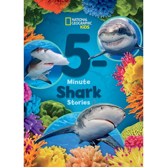 5-Minute Stories National Geographic Kids 5-Minute Shark Stories, (Hardcover)