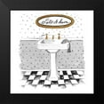 thumbnail image 2 of Pinto, Patricia 12x12 Black Modern Framed Museum Art Print Titled - Salle de Bain, 2 of 5