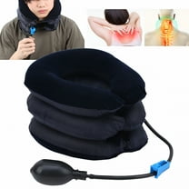 XIRQI Inflatable Neck Traction Device,Inflatable Neck Stretcher Traction,Inflatable 3 Layers Cervical Neck Traction Device Pain Relief Adjustable Neck Stretcher