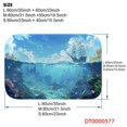 thumbnail image 3 of Nautical landscapes 577 Non-Slip Memory Foam Bath Rug: Absorbent, Quick-Dry, Machine Washable, Soft & Comfortable - M, 3 of 7