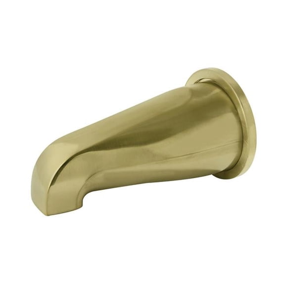 4.81 in. Non Diverter Tub Spout, Brushed Brass