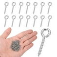 thumbnail image 1 of 200 Pack Crochets à Vis, M1x12mm Boulons à Illets en Acier Inoxydable 304, 1 of 6
