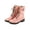 Pink, variant on TMA EYES Classic Retro - element Buckled Laced Boots