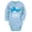 Light blue, variant on Tstars Boys Unisex Gift for Son Daughter Grandson Granddaughter Shark Outfit for Baby Family Birthday Party Gift Baby Long Sleeve Bodysuit