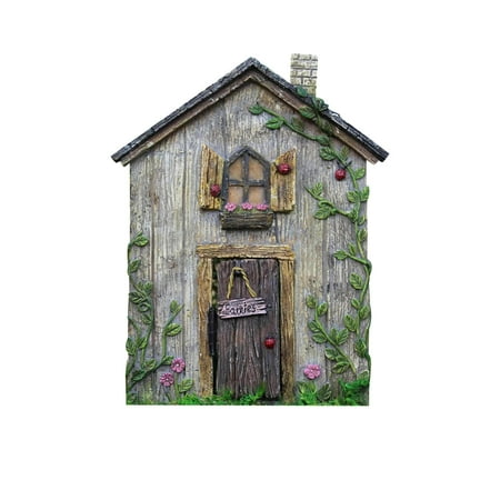DIDADIDAPENG Garden Wooden Tree Decoration Wooden Decoration Garden Decoration Crafts Home Decoration