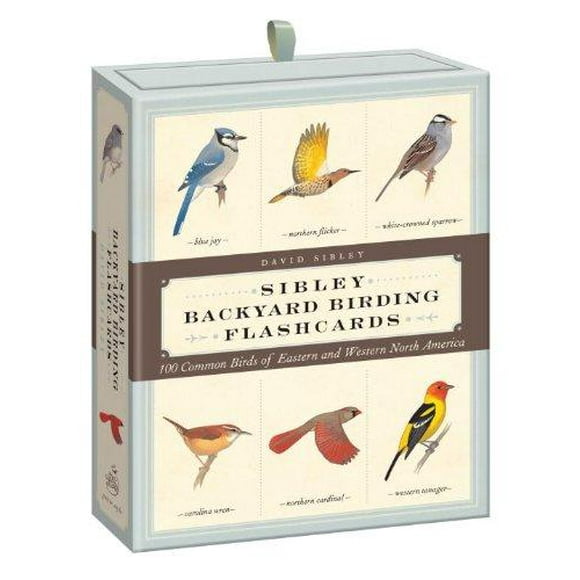 Flashcards d'Observation d'Oiseaux dans les Jardins de Sibley