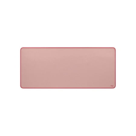 Logitech - Desk Mat Studio Series Extended Mouse Pad with Spill-resistant Durable Design (Large) - Darker Rose