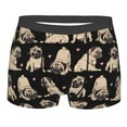 thumbnail image 4 of Goofa French Bulldog Printed Men's Boxer Briefs Underwear, Moisture-Wicking Underwear, Trunk,Soft and Breathable Cotton Underwear-, 4 of 9