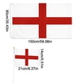 thumbnail image 2 of Bandera de Inglaterra Set St George Cross Bunting Banderas de mano para campeonatos de fútbol, 2 of 9
