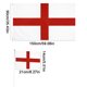 thumbnail image 5 of Banderas Cruzadas San Jorge Inglaterra Pancarta Poliéster para Eventos Y Fiestas Fútbol, 5 of 9