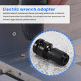 thumbnail image 4 of 1/2 inch Square To 1/4 Hex Ratchet Socket Wrench Adapter Spanner Set Drive Converter Impact Tool, 4 of 9